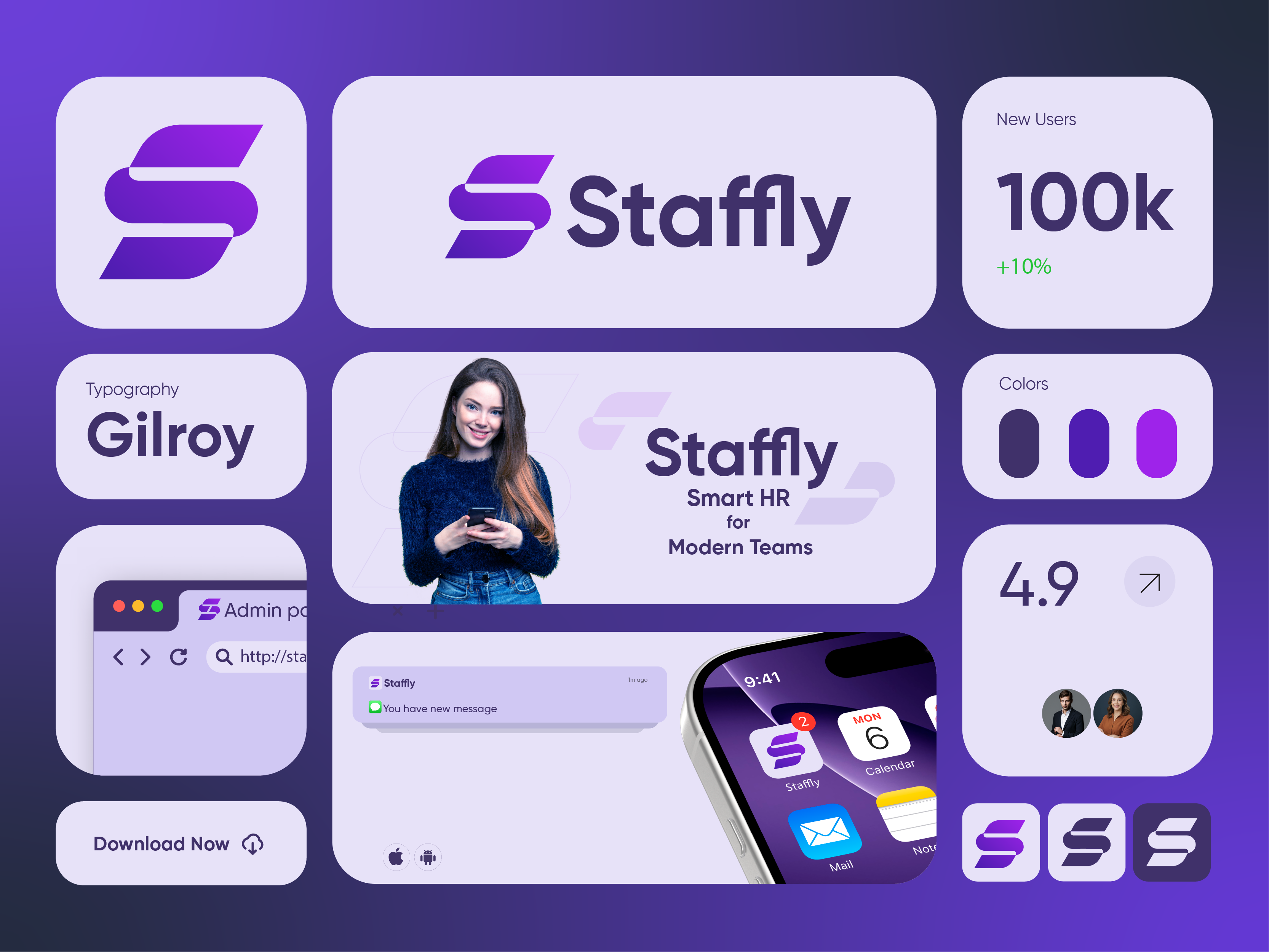 Example of Modern Logo Branding 