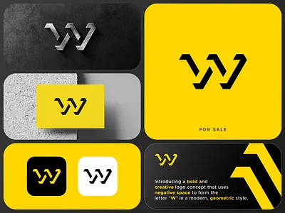 Negative Space W Logo – Modern Geometric Lettermark branding creative agencies creativelogo geometric w logo geometriclogo icon illusion logo logo logodesign minimalistlogo modern logo negative space logo negative space w logo print startups techlogo w w icon w lettermark w logo