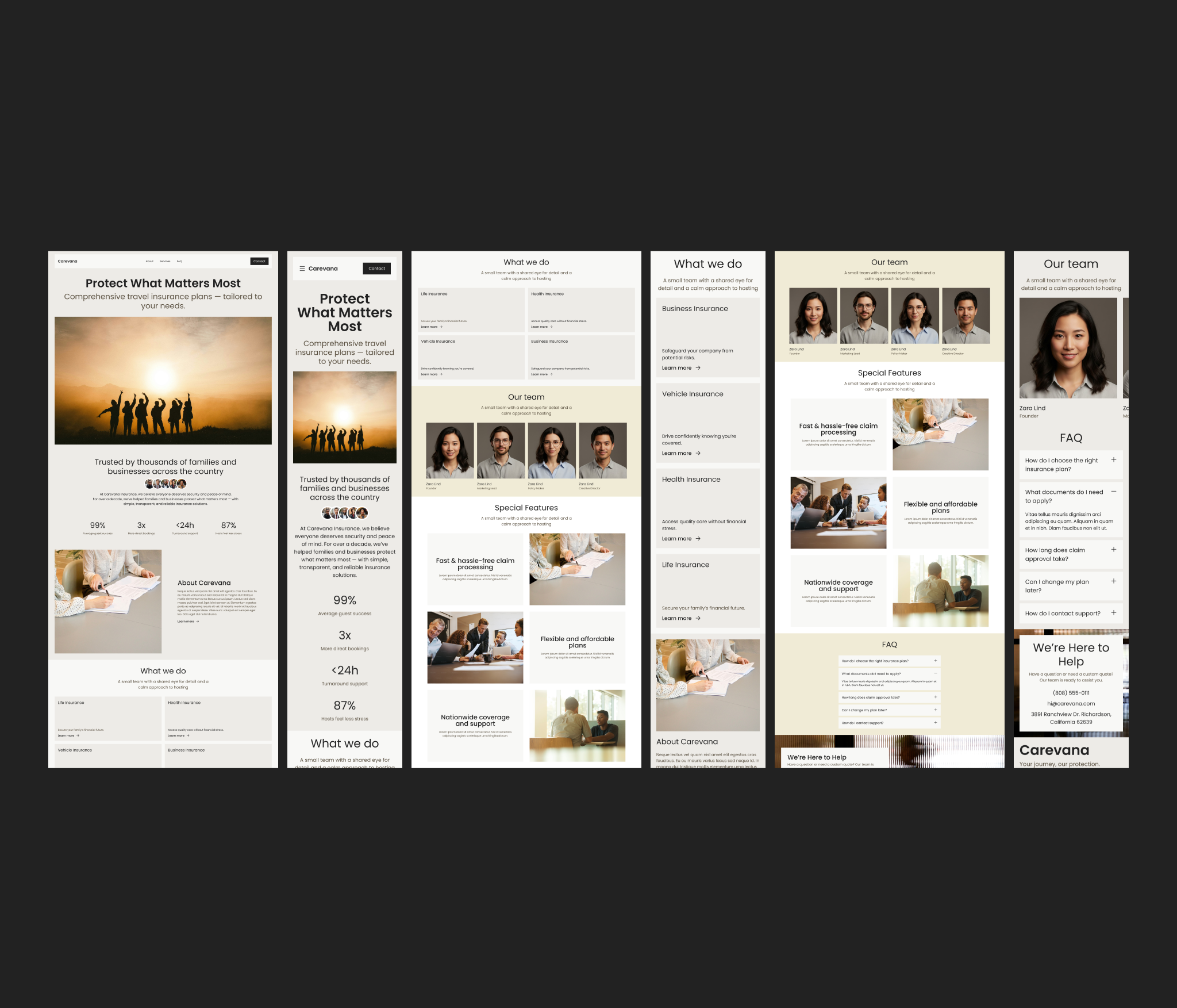 Example of Hotel & Resort Website Design UI/UX/Cro