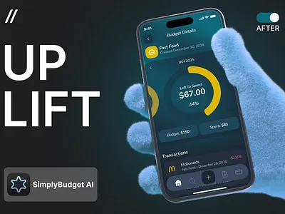 Finance Mobile iOS App Design android app app design concept app design template app interface dashboard dashboard design design finance fintech ios mobile mobile app mobile ui modern design online product design ui uplift ux