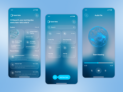 AI Note Taker App ai mobile ai mobile app ai note taker ai note taking ai summary meeting assistant mobile mobile app note taker note taking app notetaker