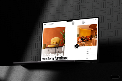 WOODX - Website UI animation design furniture furniture store furniture web header ui product product design store ui ui ui design ui ux web landing website