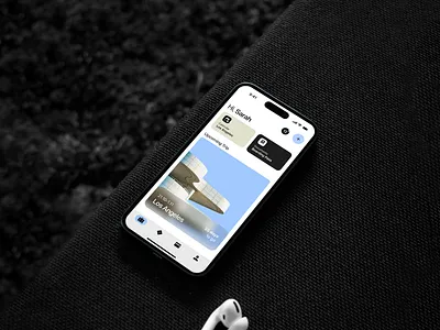 Travel Planner App graphic design ui