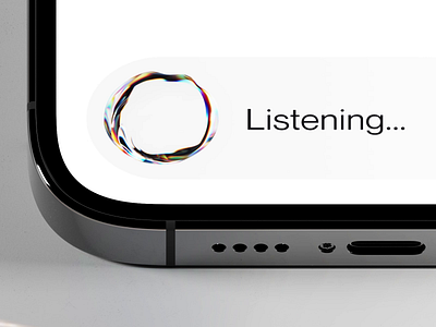 AI Voice Interaction - AI Orb | Mobile app 3d 3d animation ai animation ai chat ai orb ai sphere ai voice animation application artificial intelligence branding chatgpt cinema 4d design illustration minimal mobile app motion graphics ui voice chat