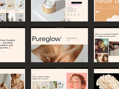 E-Commerce Website Design for Skincare Brand commerce ecommerce web web design