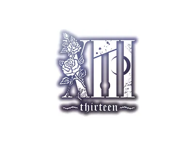 XIII/エミルの愛した月夜に第III幻想曲を graphic design ロゴ