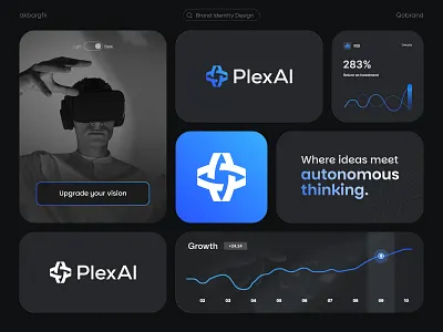Futuristic, AI Tech, Minimal Iconic Logo Design ai app logo ai brand ai logo brand identity branding futuristic logo iconic logo logo design logos for sale minimal logo minimalist logo modern logo tech logo technology logo