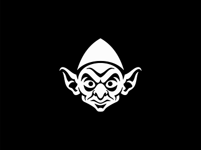 Angry Goblin Logo angry branding design face fantasy gaming goblin icon identity illustration logo mark portrait sports symbol vector