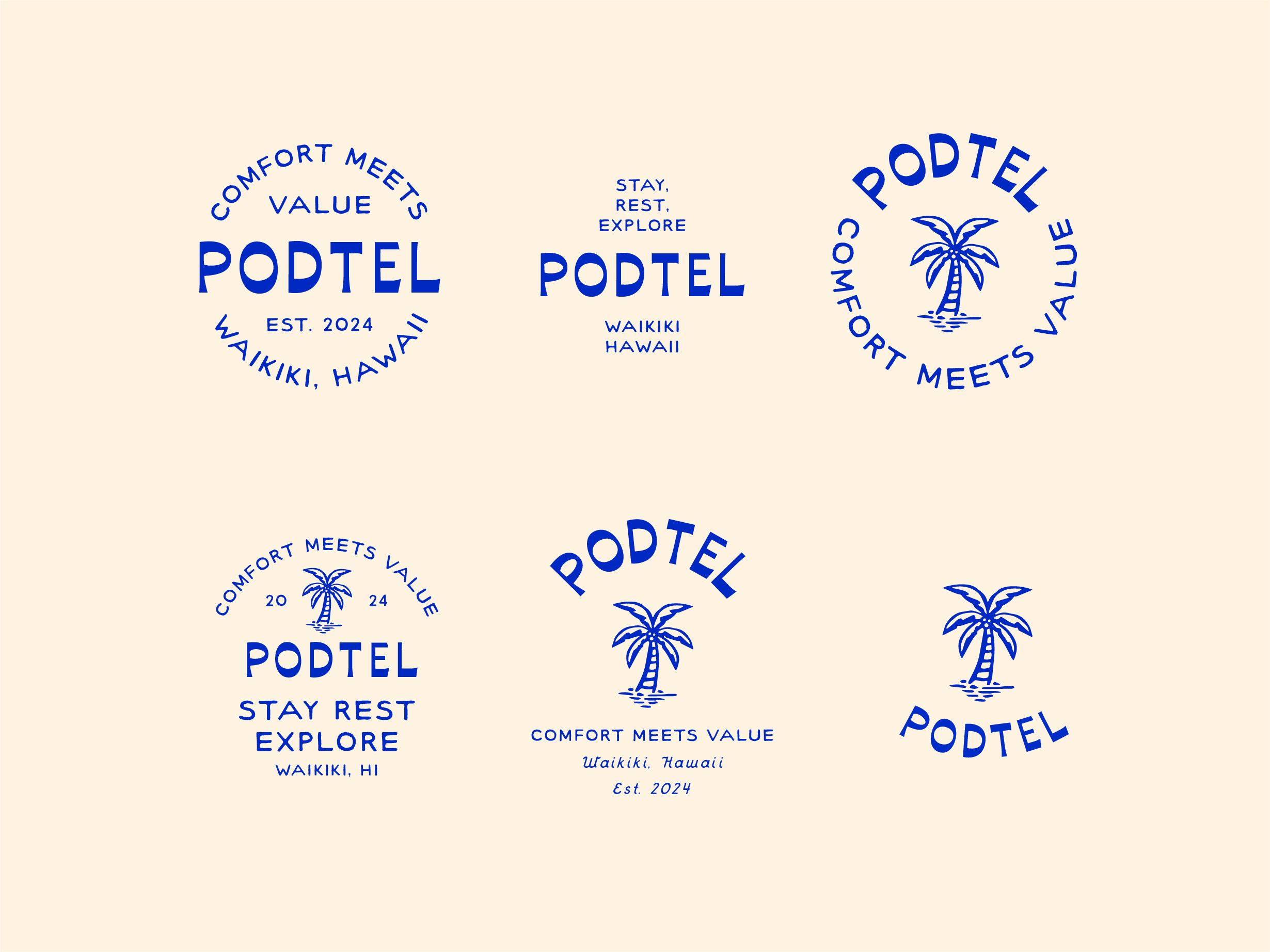 Example of Podtel: Branding Exploration (Unused)