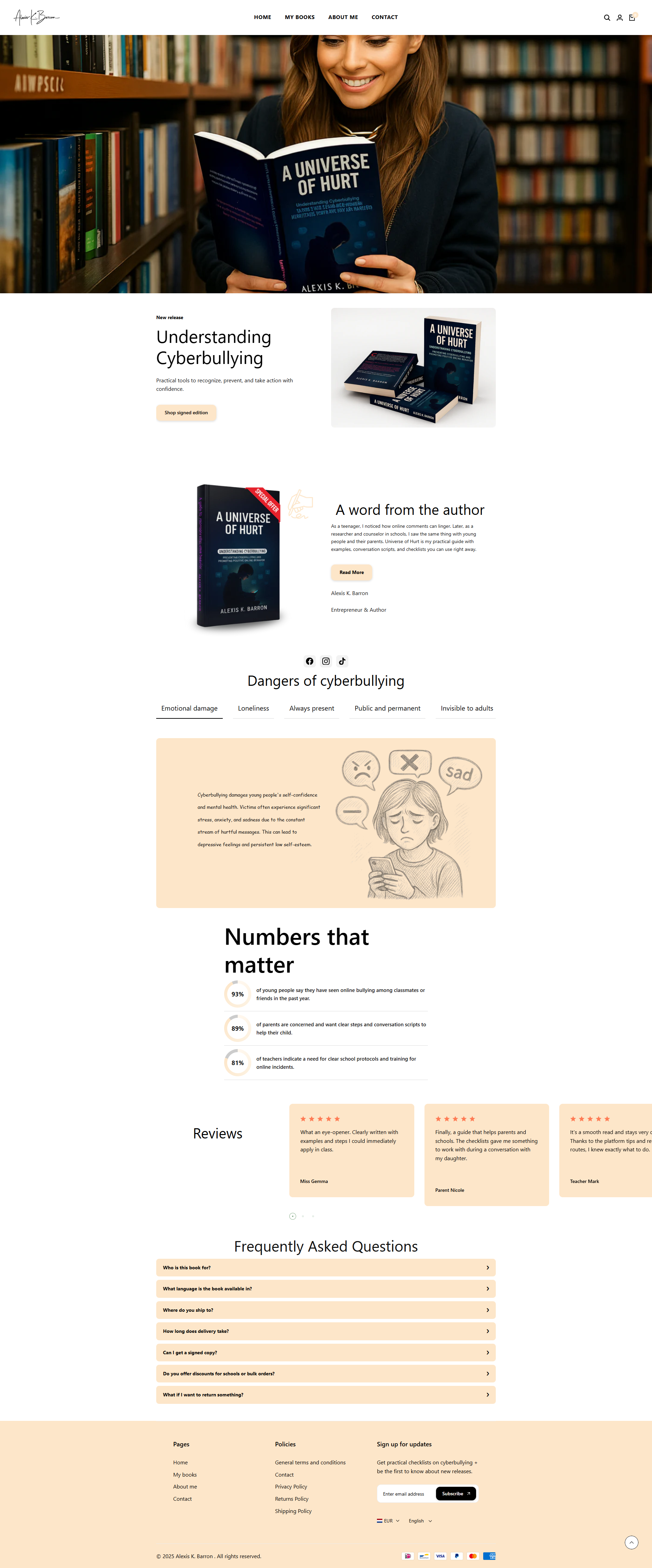 Shopify store setup for a Digital book store design gempages illustration landing page pagefly replo shopify shopify developer shopify landing page ui