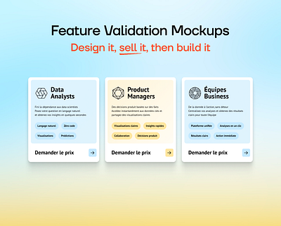 Feature section design for Ai-SaaS ai b2b geometry minimalistic pale colors saas trend ui ui design