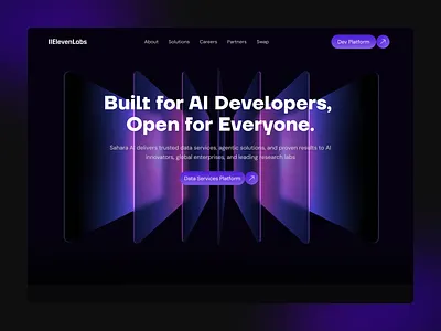 AI SaaS Landing Page ai ai agent ai agent website ai platform ai product design ai saas artificial intelligence landing page product landing page saas saas landing page ui ux