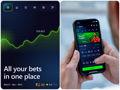 Sports bets - Live Matches & Stats app design gambling ux live match live score match stats mobile player analytics player stats product design scoreboard design sports sports betting sports dashboard uiux ux web app design