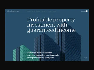 Real Estate website design layot realestate ui ux web design website