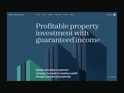 Real Estate website design layot realestate ui ux web design website