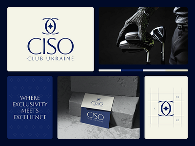 Brand Identity Overview | CISO Club Ukraine brand identity branding club ukraine design exclusivity club logo logo design privat club ui ux ui