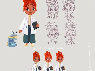 Character design for children's book character design children book children illustration illustration kid art medical
