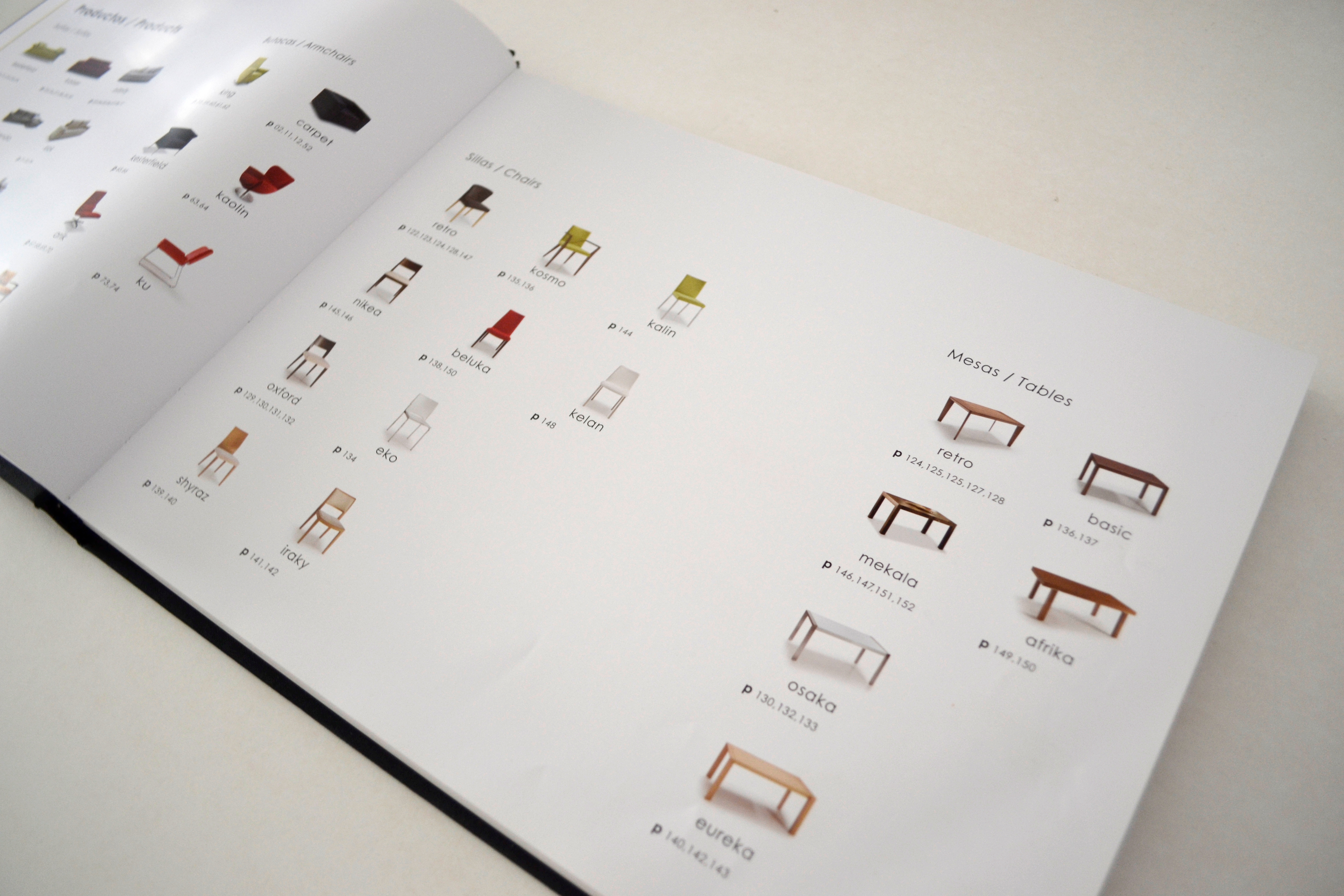 krokis de catálogo branding graphic design