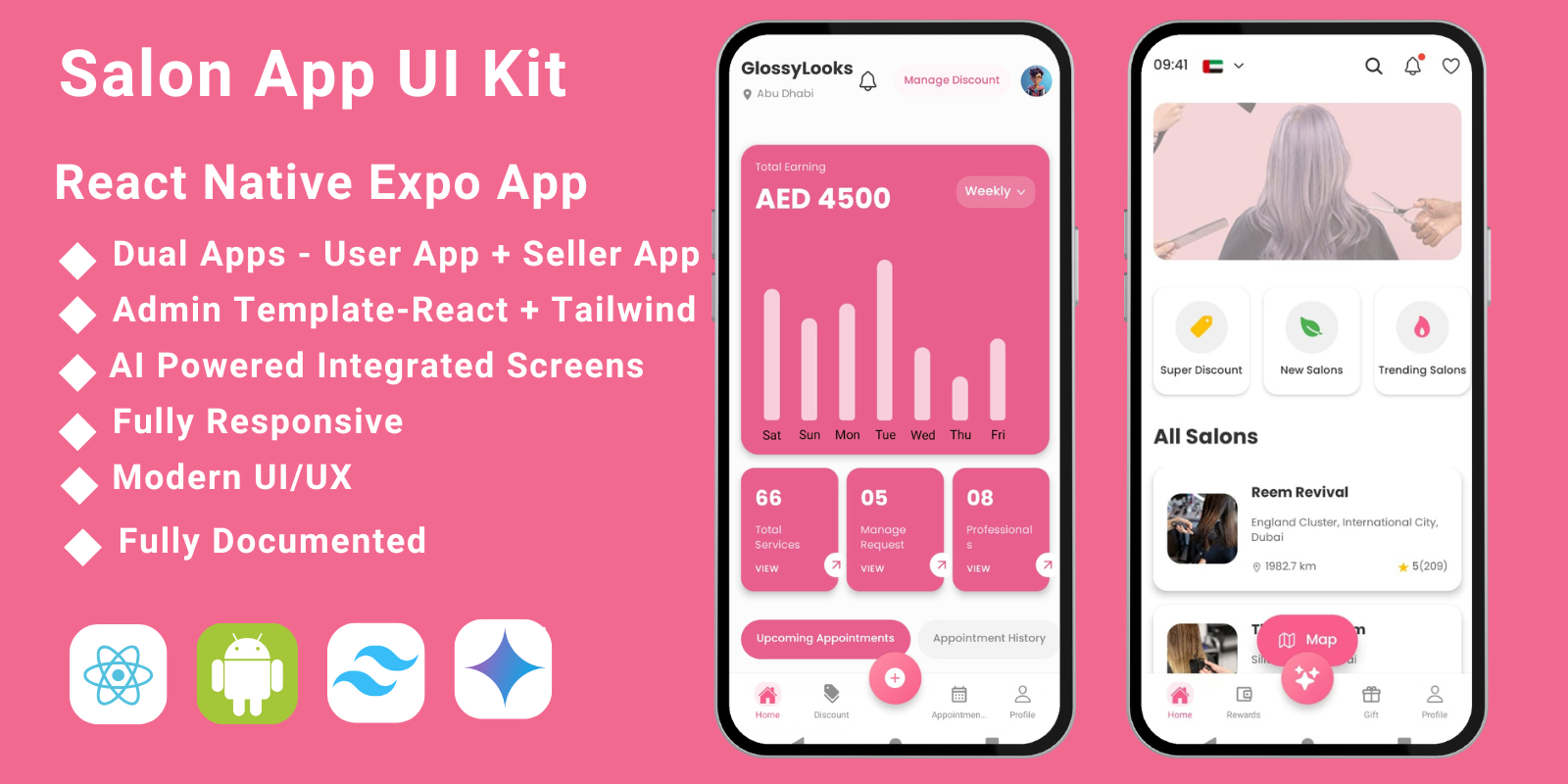 Example of React Native Developer