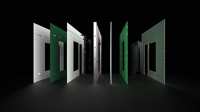 Veev Closed Wall Visualization animation construction render wall