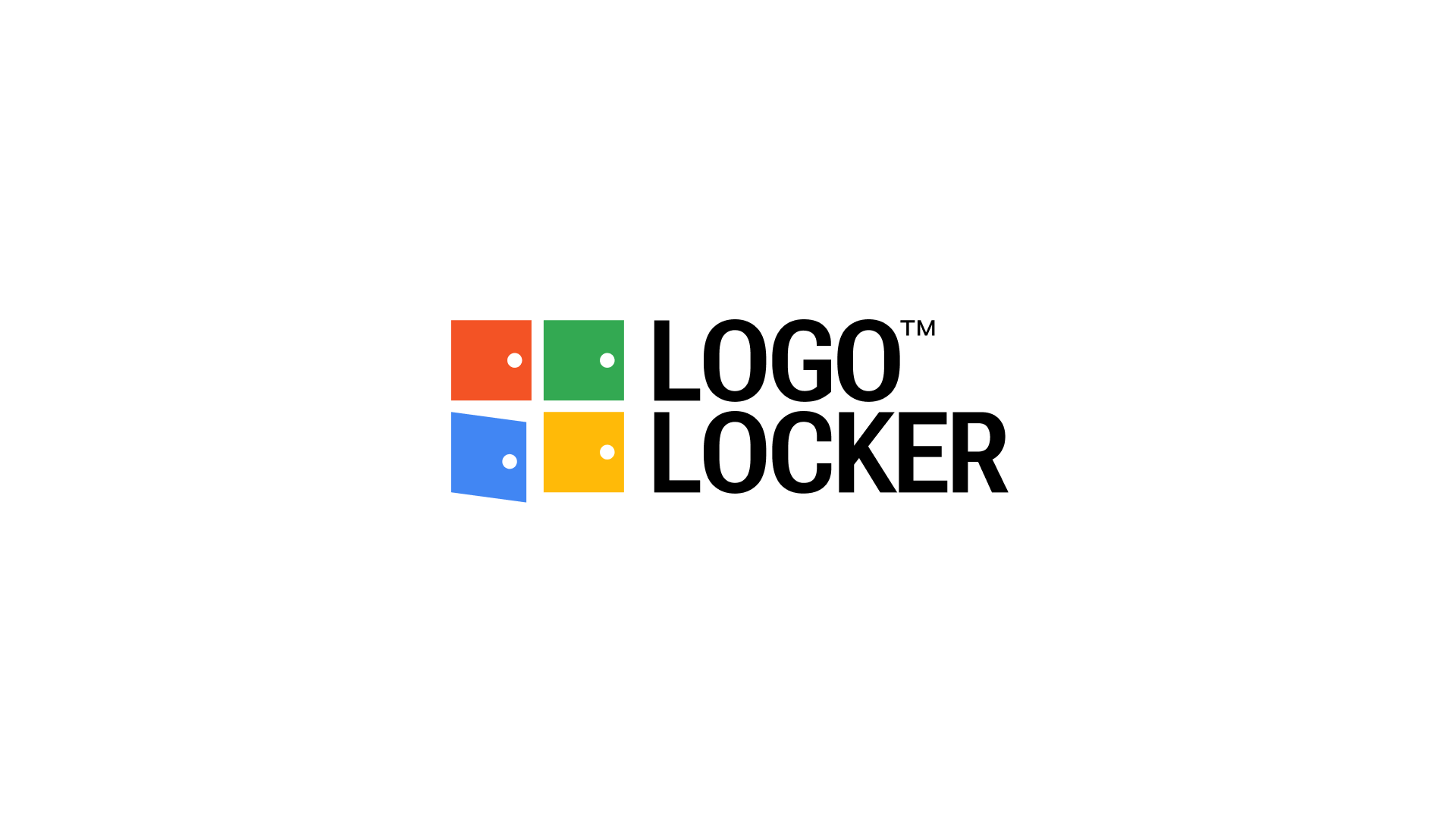 Logo for a SaaS tool branding colorful google locker logo microsoft minimalist roboto simple
