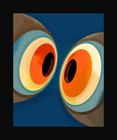 Mutual Gaze 3d artwork design graphic design illustration