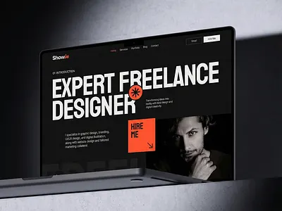Showin Portfolio Website Design graphic design ui web web design web development website wix wix studio
