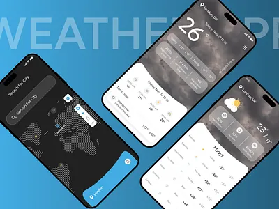Modern Weather App UI Designed for Accuracy, Clarity & Everyday appconcept appui cleanui climateapp dailyforecast dashboarddesign designinspiration dribbbleshots forecastapp minimalui mobileappdesign moderndesign uidesign uiinspiration userinterface uxdesign weatheranalytics weatherapp weatherdesign weatherupdate