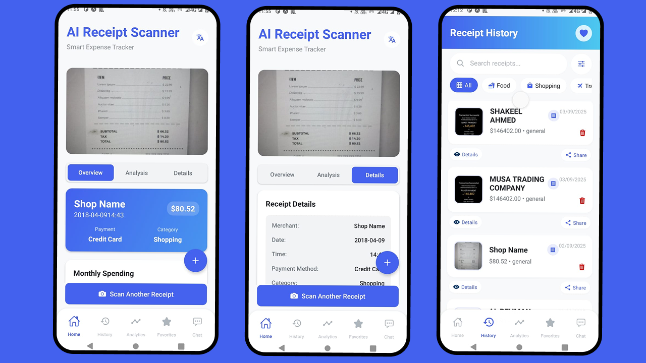 Example of React Native Developer