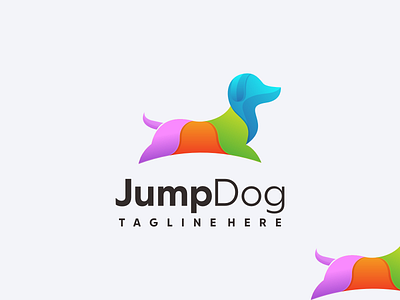 Dog Logo Design animal animation brand branding company design elegant illustration logo ui