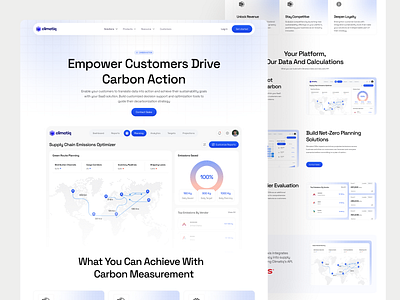 AI Powered SaaS Landing Page ai ai landing page ai powered analytics platform landing page saas saas landing page saas web design tech landing page ui web design website