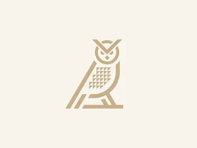 Owl animal logo bird logo brand branding design graphic design logo logodesign logomark logos owl wise wise logo
