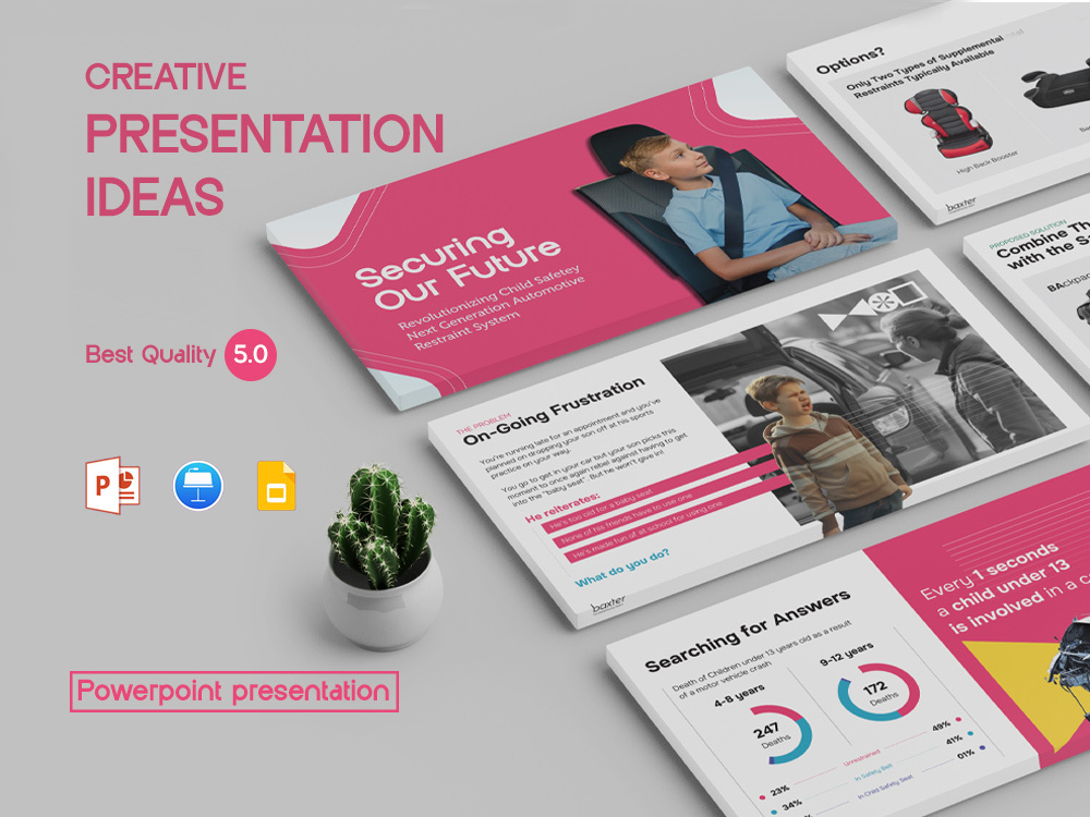Example of Presentation Template Design 