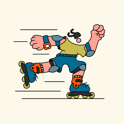 People series for Freepik graphic design illustration vector