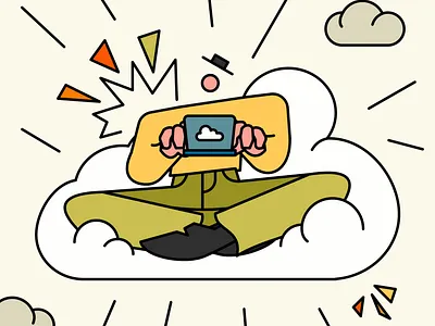 People series for Freepik graphic design illustration vector