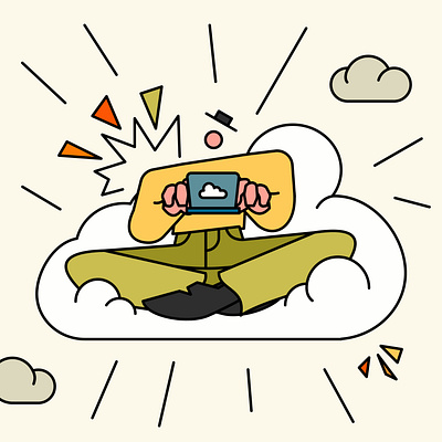 People series for Freepik graphic design illustration vector