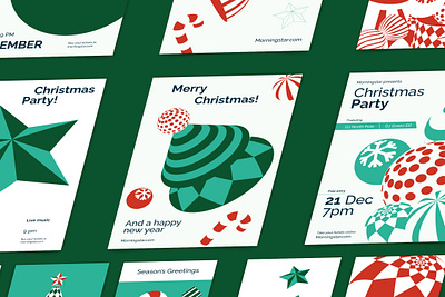 Christmas Party for FREEPIK design graphic design vector