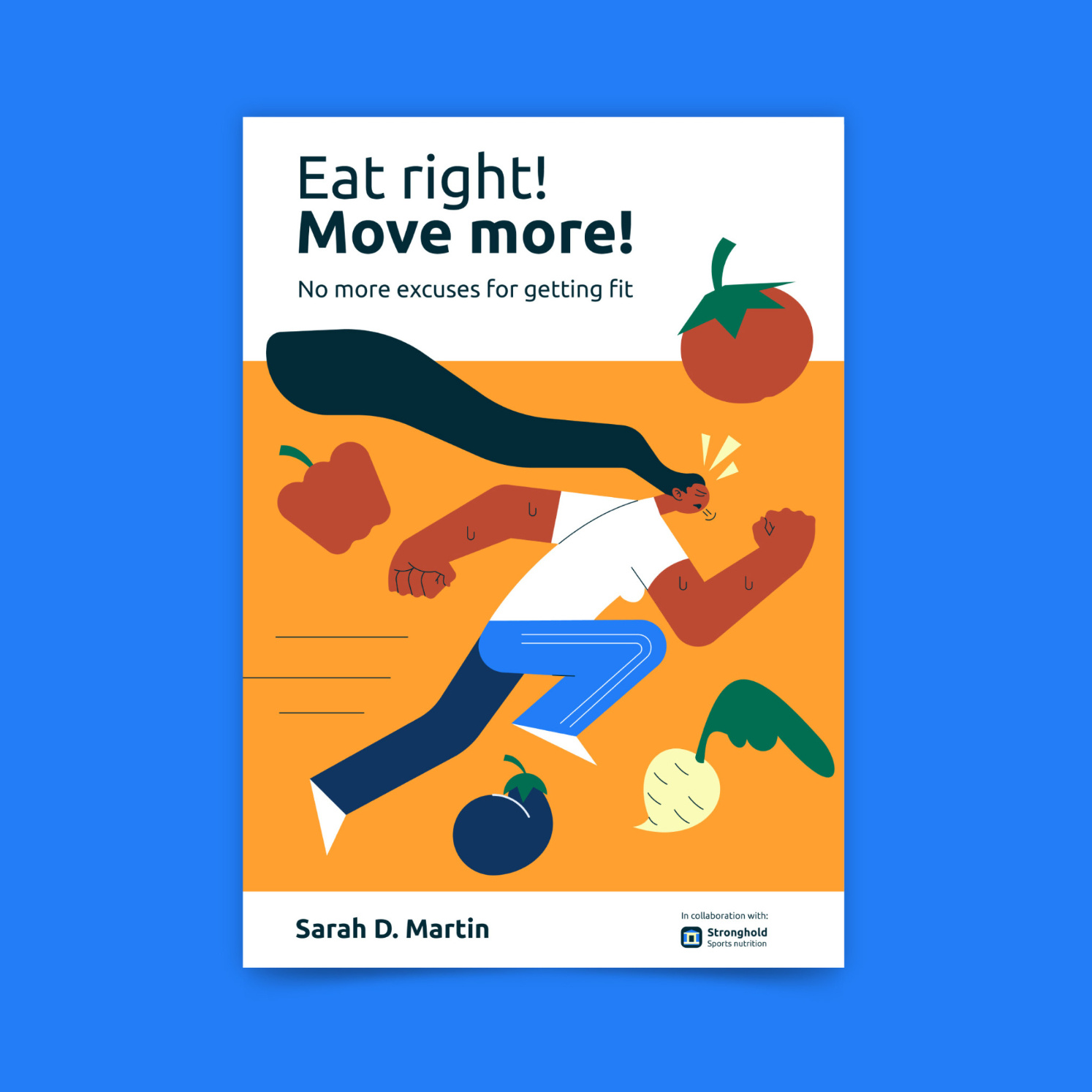 Nutrition Template for FREEPIK graphic design illustration vector