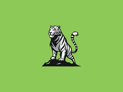 White Tiger Logo animal logo black panther branding branding design character design cute character design design graphic design illustration logo logo design panther logo tiger illustration tiger logo tigers ui ux vector white tiger white tiger logo