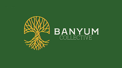 Banyum Collective Project branding design figma flyer graphic design illustration logo mockup typography ui