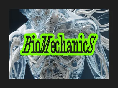 Biomechanics style development 3d design graphic design illustration ии