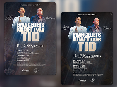 Conference Poster (EKIVT) black blue branding church church poster conference conference poster dark design event event poster flyer graphic design illustration poster preaching print