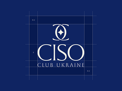 Logo Design Process | СISO Club brand details brand identity branding club ukraine design elegant branding illustration logo logo construction logo design logo grids private club ui ui design ux ui
