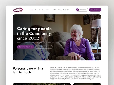 Non-profit website design design figma design graphic design landing page mockup non profit webdesign website website design