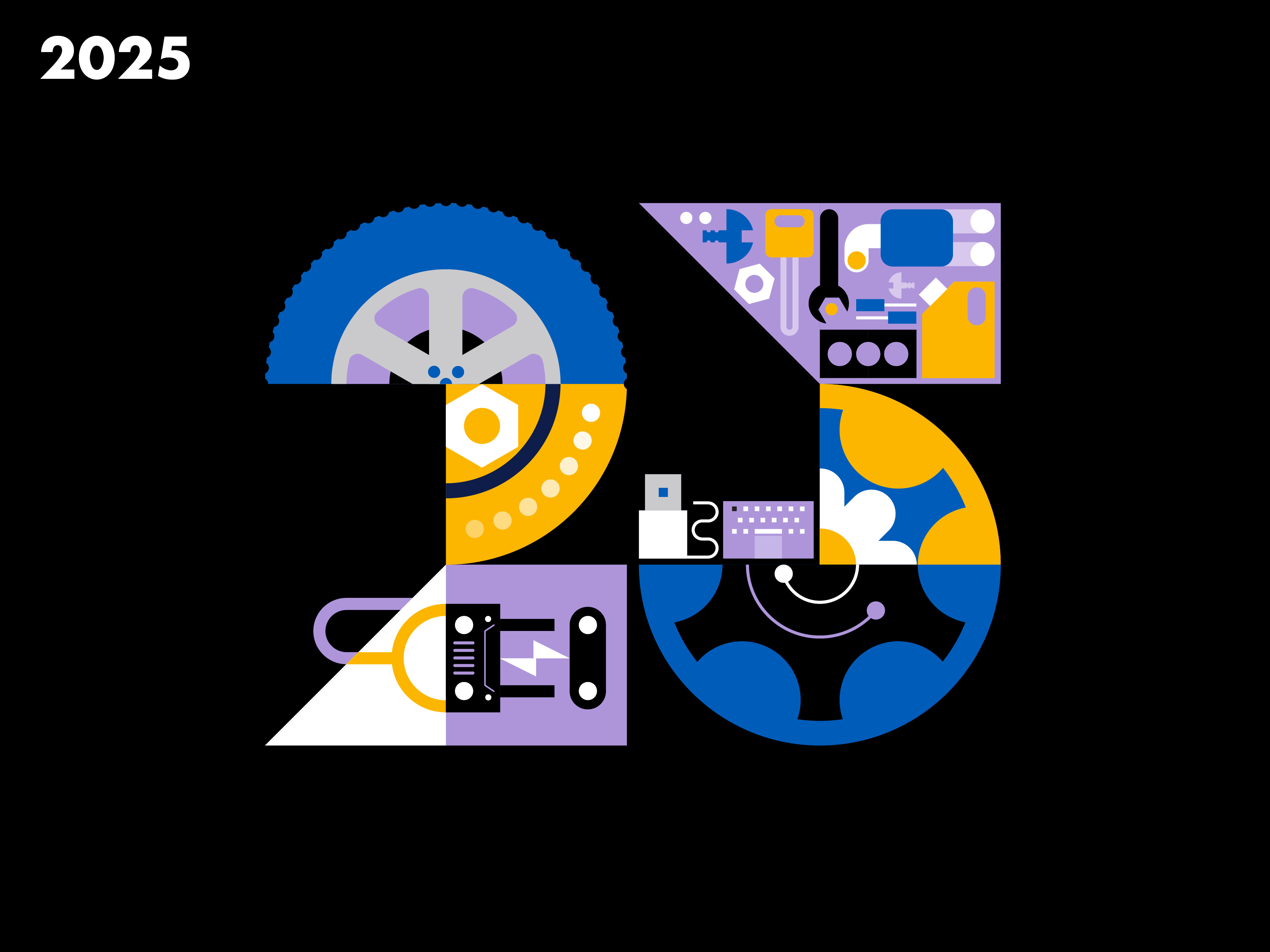 Quicklook at 2025 advertising campaign brand branding diagrams graphicdesign iconography icons illustration infographics informationdesign informationillustration logo logotypes vector