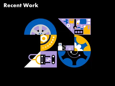 Quicklook at 2025 brand branding diagrams graphicdesign illustration infographics logo