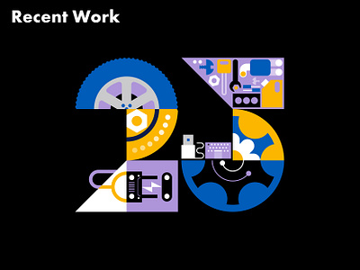 Quicklook at 2025 brand branding diagrams graphicdesign illustration infographics logo