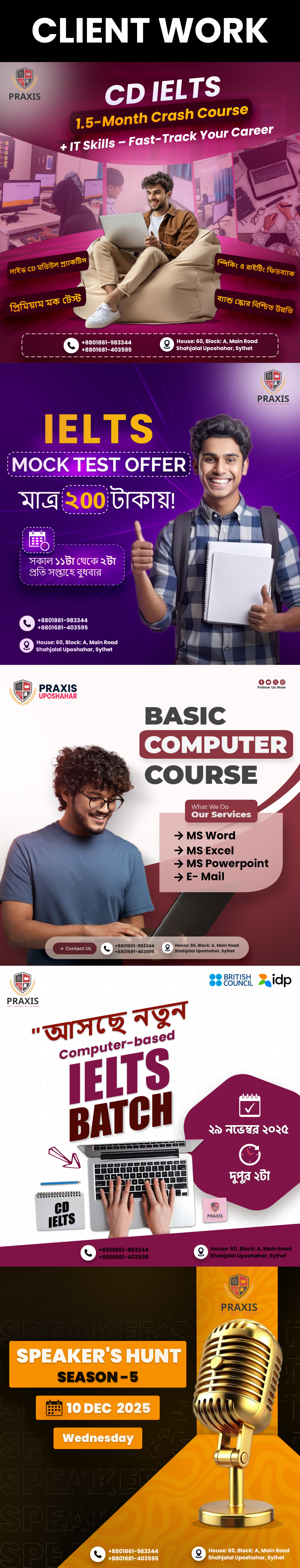 Social media post Design For client branding graphic design