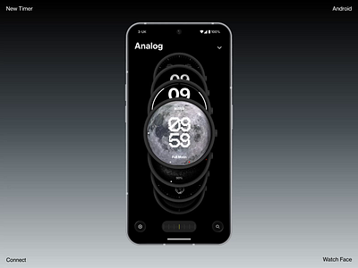 Watch OS Sync ai android clock dashboard data design interface ios news os slide