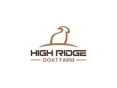 High Ridge Goat Farm Logo Design agriculture logo animal logo badge logo branding countryside logo dairy farm logo farm logo goat dairy logo goat farm logo goat logo high ridge goat farm homestead logo line art logo livestock logo logo design minimal logo modern logo organic farm logo ranch logo vector logo